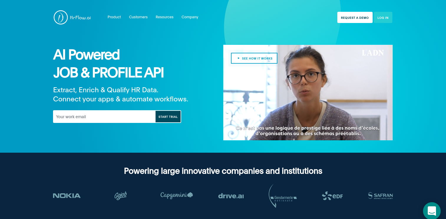 New HrFlow.ai Website