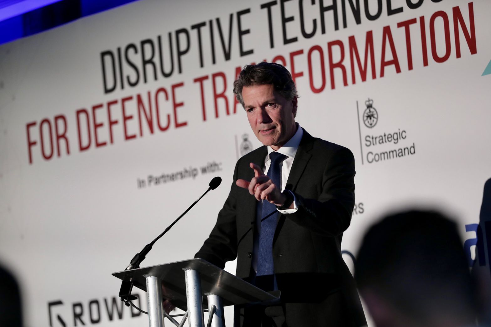 Second Permanent Secretary UK Ministry of Defence Laurence Lee delivered the opening keynote at Disruptive Technology for Defence Transformation 2022