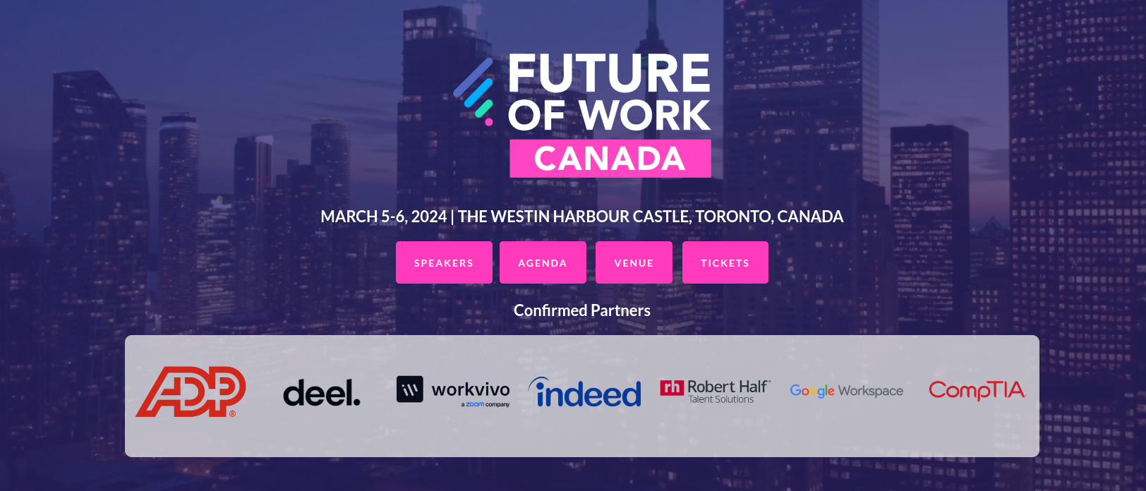 Future Of Work Canada 2024