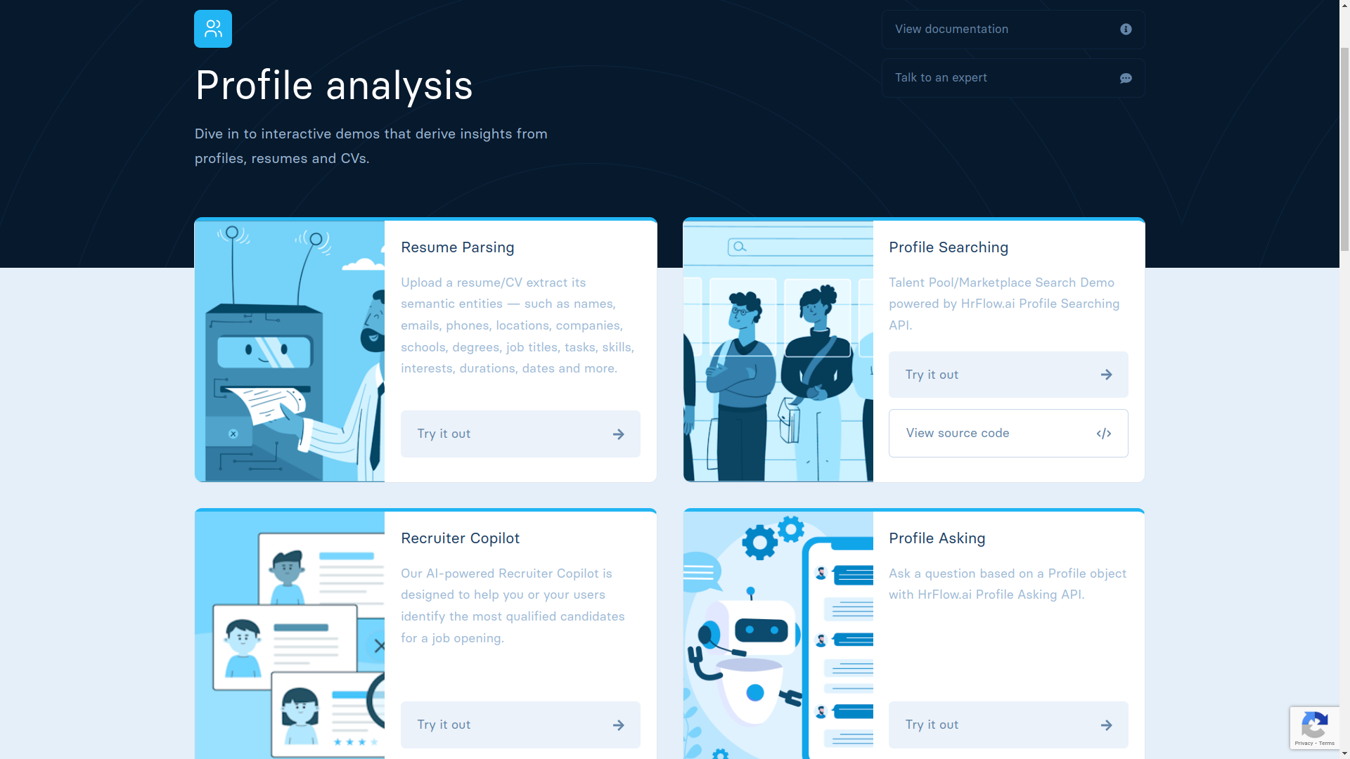 Profile Analysis > Recruiter Copilot Demo