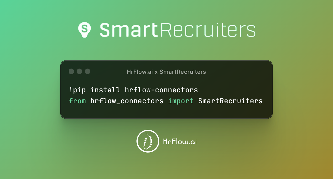 Connector SmartRecruiters x HrFlow.ai Python Import