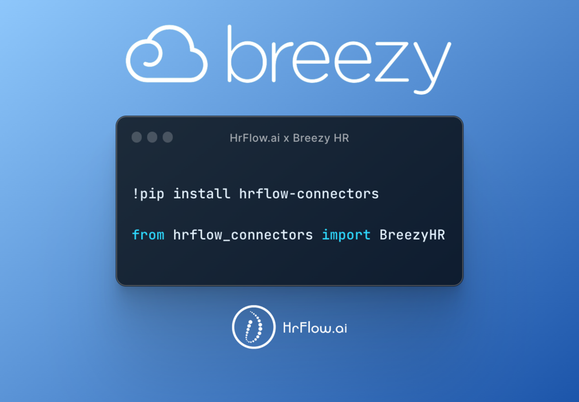 Connector Breezy HR x HrFlow.ai Python Import