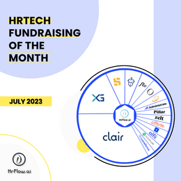 HrTech Fundraising of the Month - July 2023