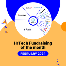 HrTech Fundraising of the month - February 2024