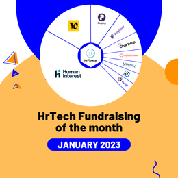HrTech Fundraising of the month - January 2023
