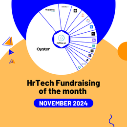 HrTech Fundraising of the month - November 2024